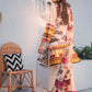 Cross Stitch Embroidered Lawn 3 Piece Unstitch Dress - 08 Relish Palm