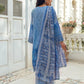 Estela By Salitex Embroidered Lawn Suits Unstitched 3 Piece WK-00987BUT