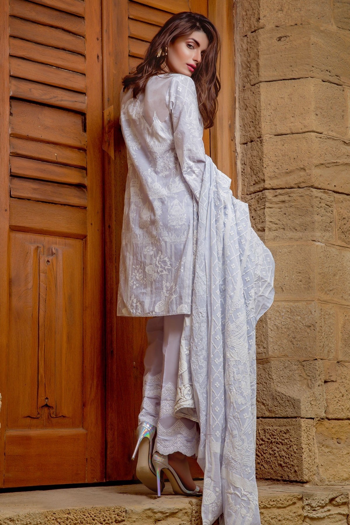 Firdous Tropical Exclusive Lawn Unstitched 3 Piece Suit -  EC 08