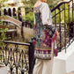 Iznik Premium Embroidered Lawn Unstitched 3 Piece Suit - 01 Purple Whiteness