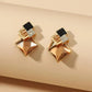 Stylish Geometric Design Earrings - HDJ 010