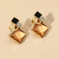 Stylish Geometric Design Earrings - HDJ 010