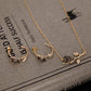 Pendant Necklace & Hoop Earrings- HDJ 019