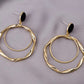 Twist Style Hoop Earrings - HDJ 020