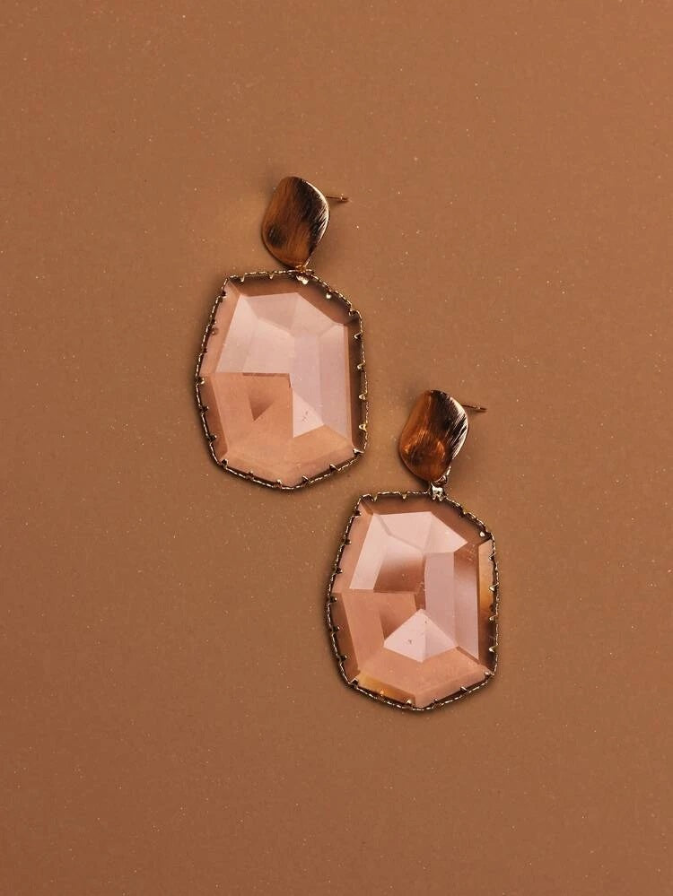 Crystal Drop Earrings - HDJ 028