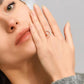Zircon Moon Style Ring - HDJ 030