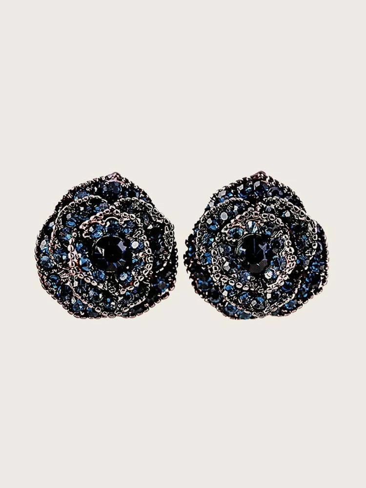 Flower Stud Stylish Earrings - HDJ 004