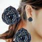 Flower Stud Stylish Earrings - HDJ 004