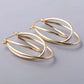 Stylish Hoop Earrings - HDJ 059