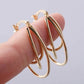 Stylish Hoop Earrings - HDJ 059