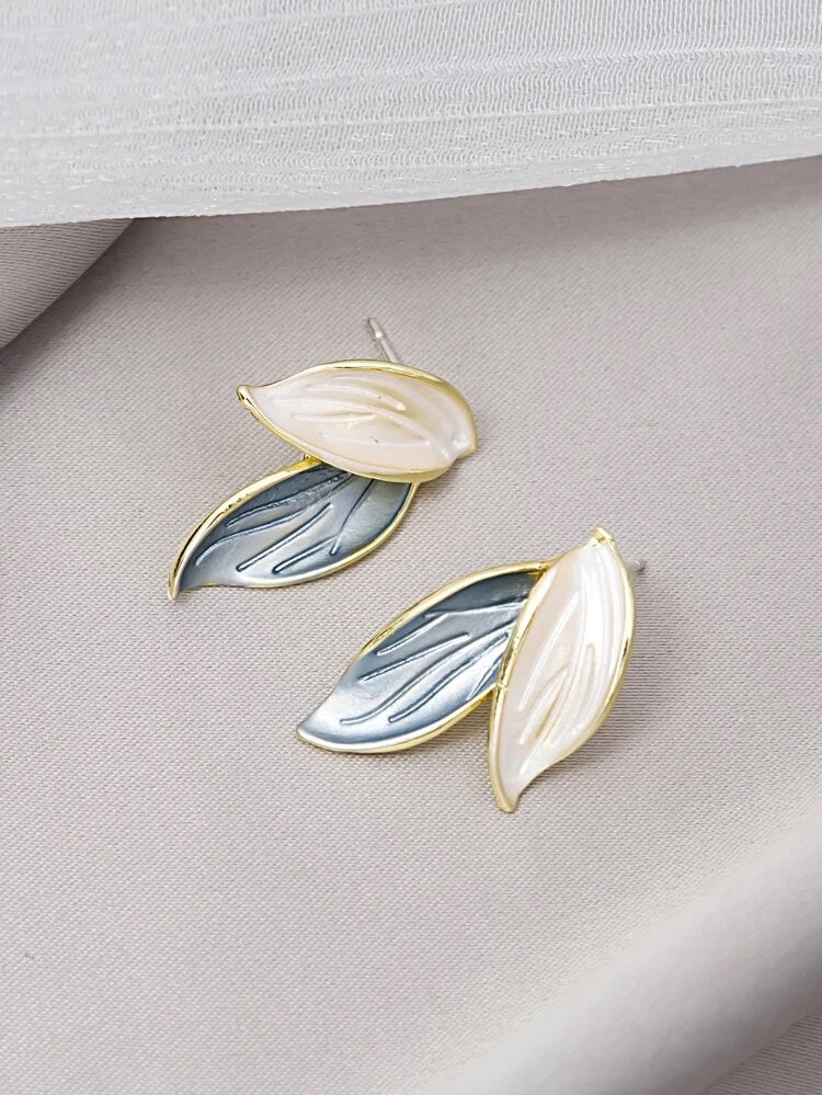 Leaf Stylish Earrings - HDJ 005