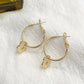 Bali - Flower Drop Earrings - HDJ 080