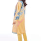 Al Karam Printed Cambric Suits Unstitched 2 Piece MAK-D-003-22-Yellow - Summer Collection