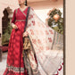 Maria B Embroidered EID Lawn Unstitched 3 Piece Suit EL-21-03-Maroon