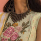 Zara Shahjahan Luxury Embroidered Lawn Unstitched 3 Piece Suit - MEHERMA B