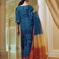 Mushq Embroidered Organza Unstitched 3 Piece Suit - 03 Carribean Sea - Festive Collection