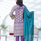 Salitex Oznur Embroidered Lawn Unstitched 3 Piece Suit - WK 00714