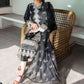 Qline By Qalamkar Embroidered Lawn Suits Unstitched 3 Piece QB-10 JEANNE