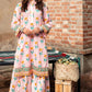 Gul Ahmed Digital Printed Lawn Unstitched 1 piece Shirt - SL 803 Vintage Garden