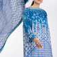 Al Karam Printed Lawn Suits Unstitched 3 Piece SS-08-22-2-Blue - Summer Collection