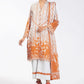 Al Karam Printed Lawn Suits Unstitched 3 Piece SS-08-22-2-Orange - Summer Collection