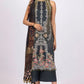 Al Karam Printed Lawn Suits Unstitched 2 Piece SS-17-22-2 Green - Summer Collection