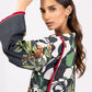 Al Karam Printed Lawn Suits Unstitched 2 Piece SS-51-22 Black - Summer Collection