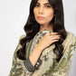 Al Karam Printed Lawn Suits Unstitched 2 Piece SS-53-22 Green - Summer Collection