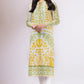 Al Karam Printed Lawn Unstitched Kurti SS-60.1-22-Yellow - Summer Collection